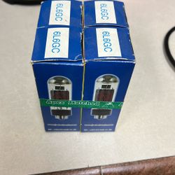 New Set Of 4 Matched 6L6GC Guitar Amp Tubes