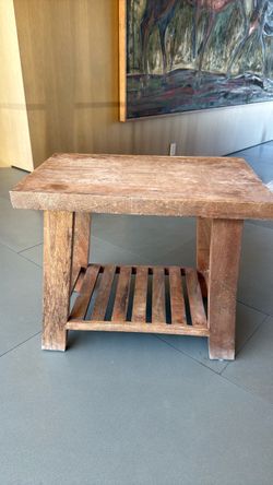 Bathroom side table