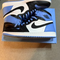Jordan 1 Retro High Og UNC Toe Size 12