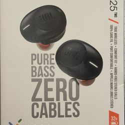JBL Tune 125TWS True Wireless In-Ear Headphones - Pure Bass Sound