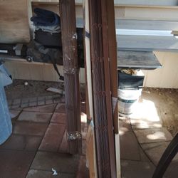 2 Persianas De Madera Buenas Condiciones M 70