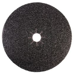 80 GRIT 17" x 2" Hole Silicon Carbide Cloth Floor  Sanding Disks. Durable and Long Lasting.