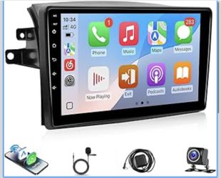 Car Radio Stereo for Toyota Sienna 2004 -10 with Carplay Android Auto - 9" IPS Touchscreen