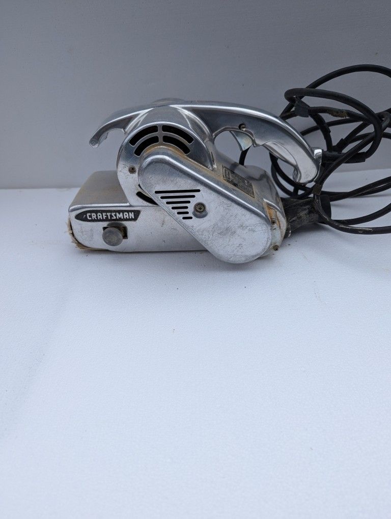 Craftsman 4 Inch Belt Sander Vintage