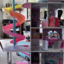 LOL Surprise Dollhouse, Plane, Glamper, Doll Lot