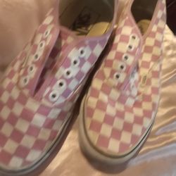 Checkered Vans Women/Mens Size 8 /6.5