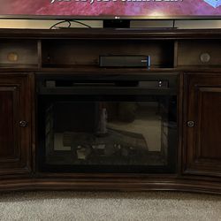 TV Stand With Fireplace