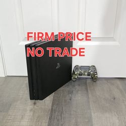 PS4 PRO 1TB + CONTROLLER, FIRM PRICE, NO TRADE, GOOD CONDITION, READ DESCRIPTION FOR DETAILS 