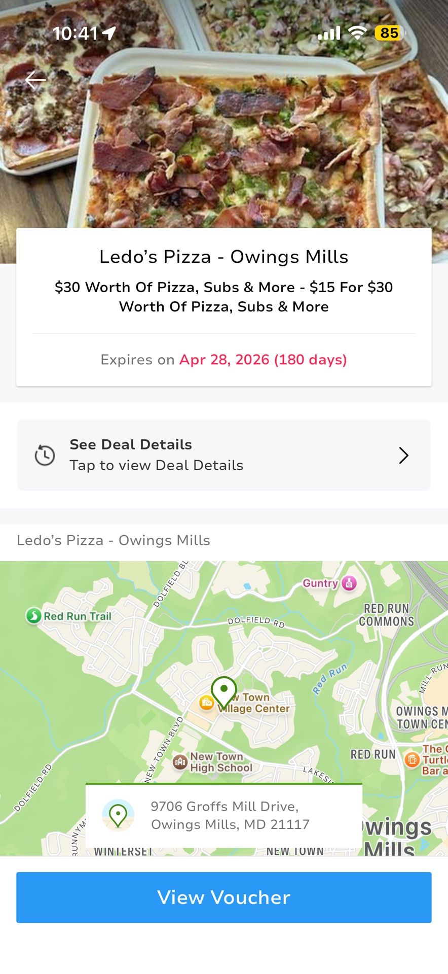 $30 Worth Of Ledo’s For $15