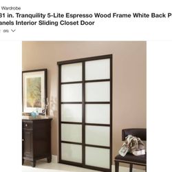 Hi everyone we have this beautiful closet elegant door  for you home closet hurry this good price  available two items    Retail price $1568 plus tax 
