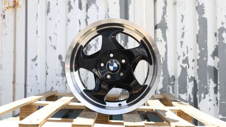 17 INCH SQUARED SET BMW THROWING STAR STYLE WHEELS RIMS 17X9 +22 (5X120) CB: 72.6