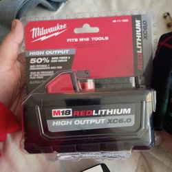 Milwaukee M18 Red Lithium High Output XC 6.0 Battery