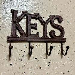Key Holder Hooks Organizer Hanger Rack