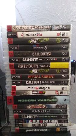 Ps3 games sale all together