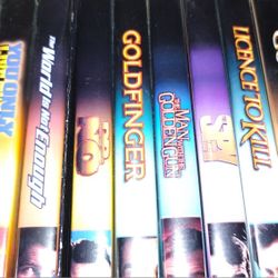 James Bond 007 DVD movies lot. 10 DVDs total one box set the James Bond collection special edition.