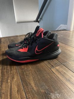 Kyrie Low 5 Black Bright Crimson