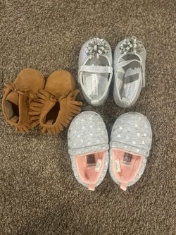 Baby Girl Shoes Lot Size 3 