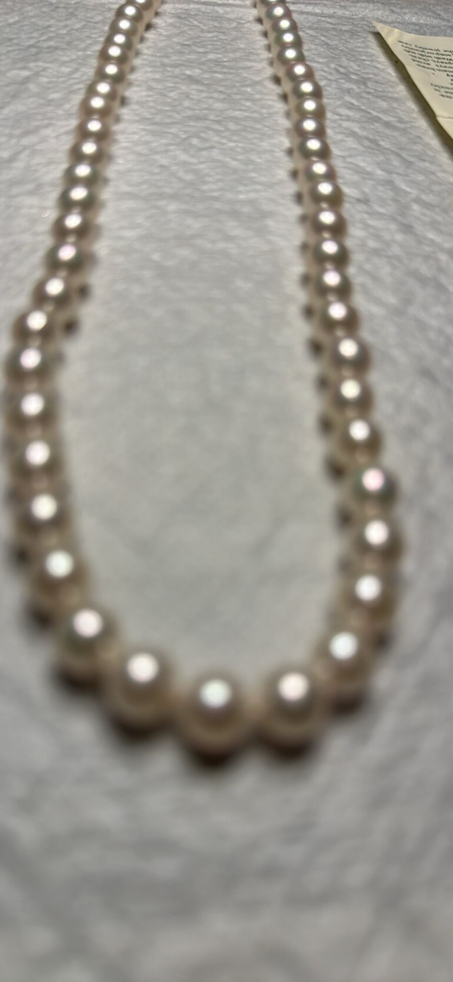 Pearls With 14k Gold Set New