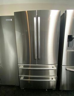 Stainless Steel 4-Door French Door Refrigerator