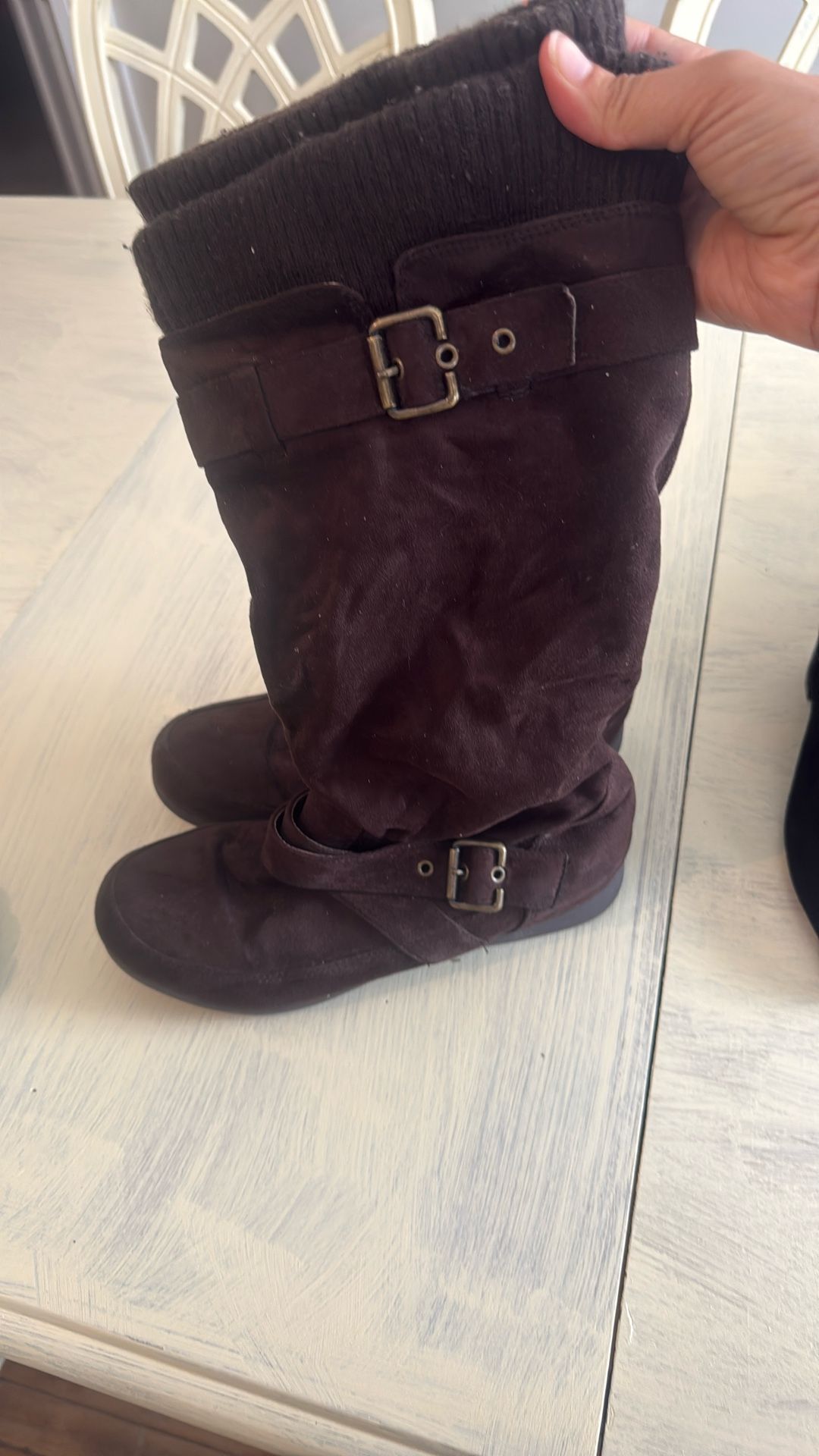Brown Boots Size 9