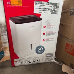 Frigidaire 50 Pint Dehumidifier With Pump