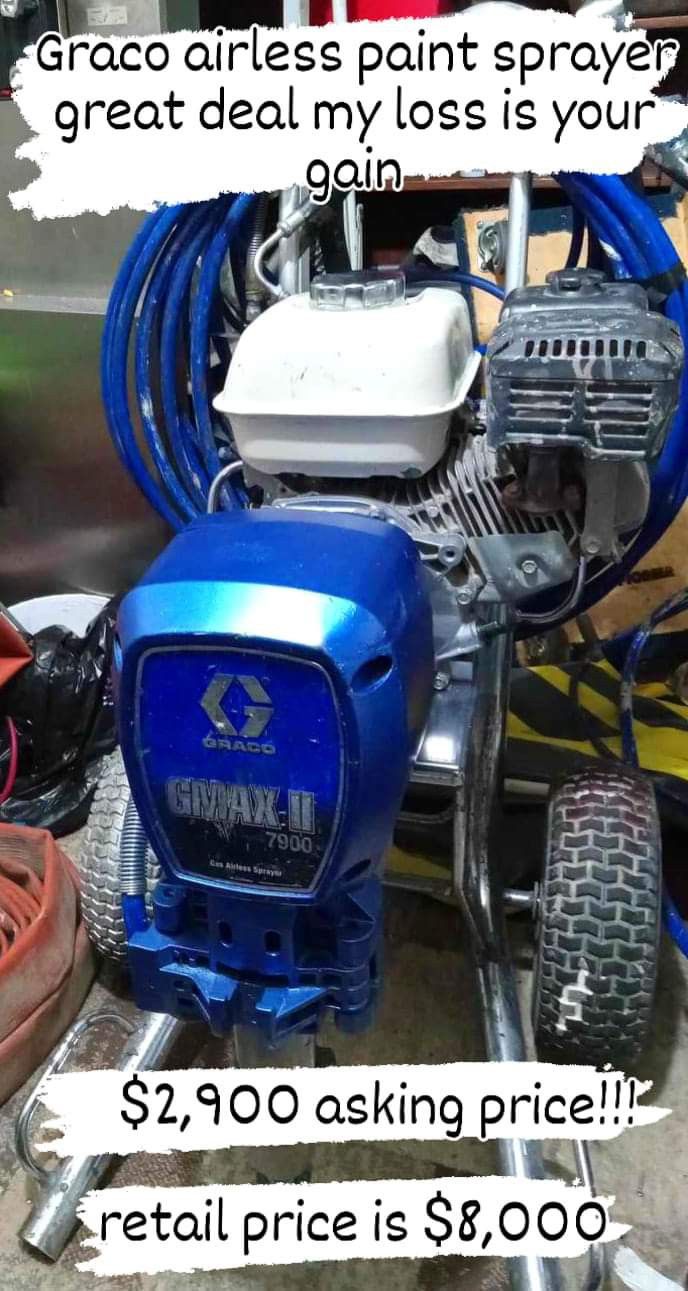 Graco Gmax 7900 Airless Paint Sprayer
