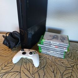 Xbox One W/controller & 8 Games
