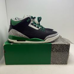 Jordan Retro 3 Mid Pine Green Shoes 21975150