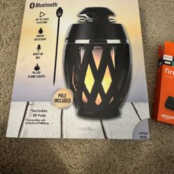 LED Flame Speaker Wireless