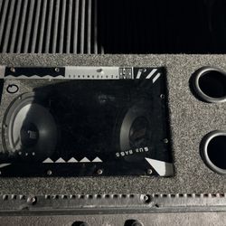 10" sub sound system with AMP