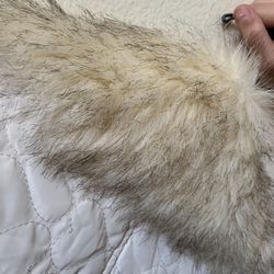 fur x model jacket