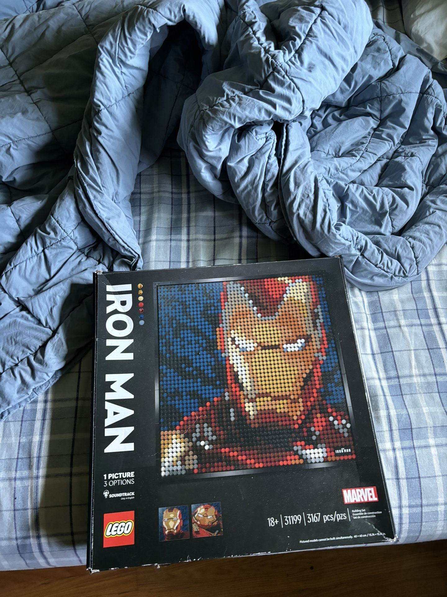 Lego Iron Man Mosaic