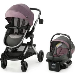 Graco Nest Stroller And New Born Car Seat 