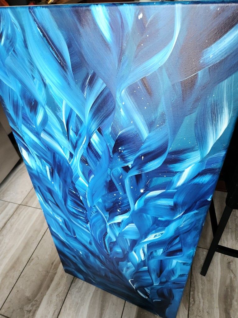 Beautiful Large Handmade Painting