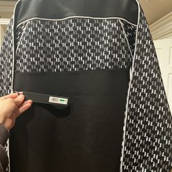 KARL LAGERFELD PARIS Monogram Printed Track Jacket