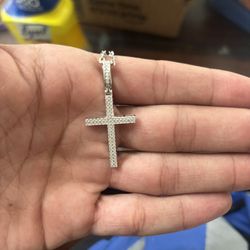 Sliver Cross Neckless 