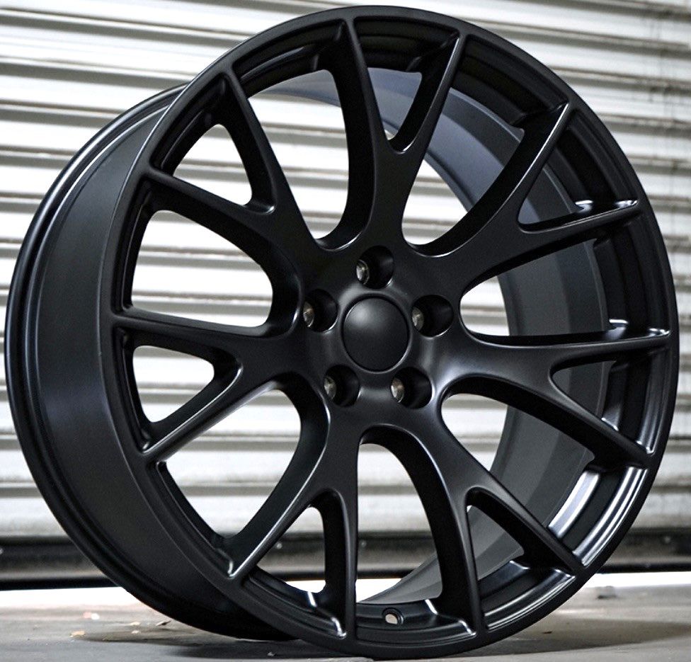 Srt 20 Inch Satin Black Dodge Rims