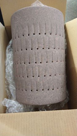 Ceramic Wall Sconce Pocket Lantern Exterior Light Sconce 15" x 9-3/4" brand new