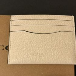 New Slim Coach Wallet... Tan