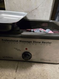 Professional massage heater with stone