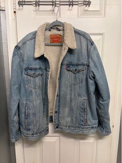 levi jean jacket XL