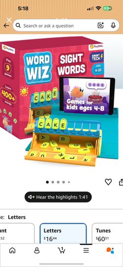 PlayShifu Word Wiz – Plugo Letters Learning Kit