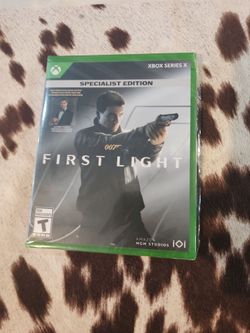 Sealed 007 First Light Series X $60