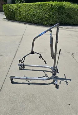 Medline Patient Lift Hydraulic Hoyer Lift MDS88200HL 6-Point Cradle, No Sling