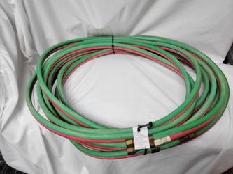 NEW 1/4 × 50ft OXYGEN /ACETYLENE HOSE