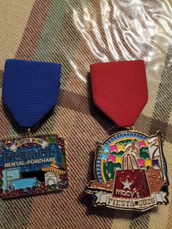 2 - 2026 Fiesta Medals: Macy's with flashing red light & Premier Rentals