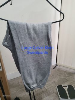 Grey sweatpants