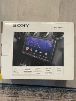 BRAND NEW-OPEN BOX SONY AV receiver/Autoradio Multimedia