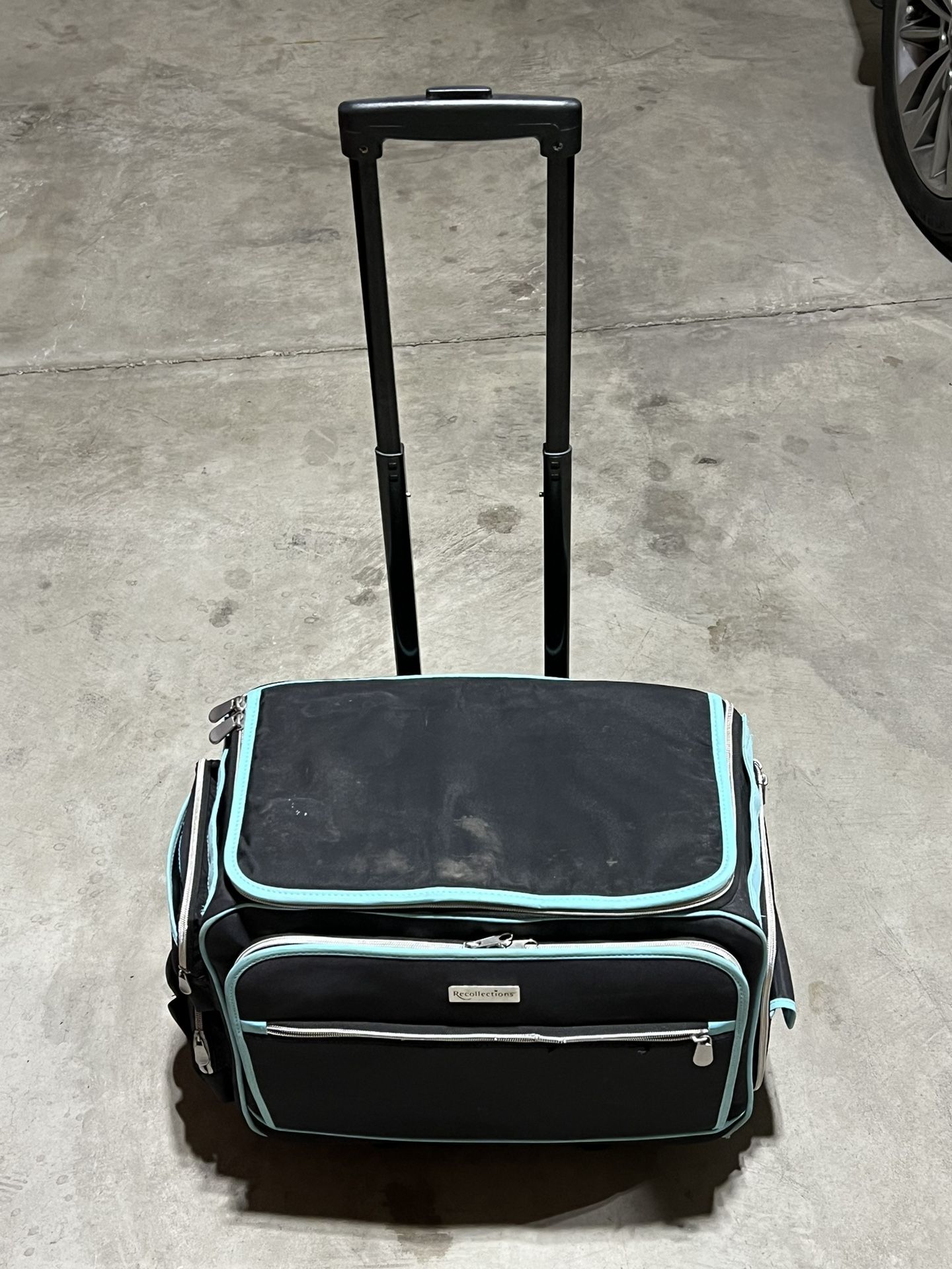 Recollections Madison Deluxe Rolling Tote