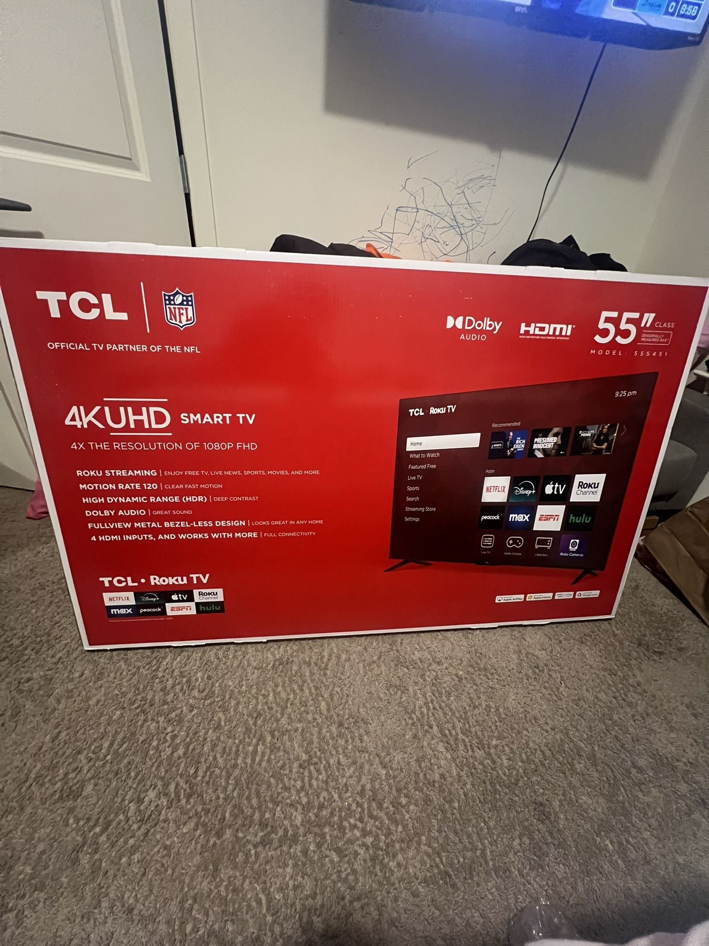 TCL Smart Tv “55